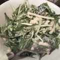 inLondon's cooksnap of when they made お麩と水菜の和風サラダ.