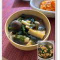 フジぽん's cooksnap of when they made さつま揚げとワカメの赤だし味噌汁.