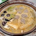在宅勤務のおじさん's cooksnap of when they made とろっとあったか♪坦々豆乳肉団子鍋.