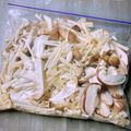 のんべぇヒロ's cooksnap of when they made 冷凍保存★きのこミックス.