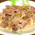 クックISTY6U☆'s cooksnap of when they made 簡単豚こま切れ肉生姜焼き.
