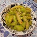 ❀まいねこ❀'s cooksnap of when they made 簡単☆ぽりぽり美味しいッ！セロリの漬け物.