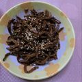ポポポッポ's cooksnap of when they made 常備菜やお弁当にも〜ぜんまいのナムル.