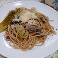 クックUH3NVG☆'s cooksnap of when they made 簡単！いわし缶でいわしのペペロンチーノ風.