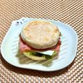 ふんにゃん's cooksnap of when they made イングリッシュマフィンサンド！朝食に。.