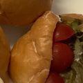 ☆ごはんできた☆'s cooksnap of when they made サラダとトマトのサンドイッチ.