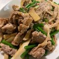 キュキュットさん's cooksnap of when they made にんにくの芽と豚肉のオイスターソース炒め.