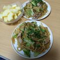 よちりん's cooksnap of when they made 焼肉のタレで簡単(^^)ホルモン焼きそば.
