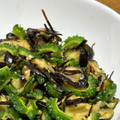 菜つ実☆ミ's cooksnap of when they made ゴーヤと茄子と塩昆布サラダ.