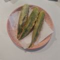ABOママ☆'s cooksnap of when they made オクラの天ぷら.