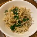 こうせい(=ﾟωﾟ)ﾉ's cooksnap of when they made 茹でて和えるだけ！もやしとニラのナムル.