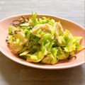 のんべぇヒロ's cooksnap of when they made 塩昆布と穂先メンマの✿春キャベツサラダ✿.