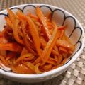 ONE★MAYU★'s cooksnap of when they made 【農家のレシピ】千切りニンジンの味噌炒め.