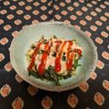 龍青空ママ's cooksnap of when they made ほうれん草のトロ〜リ卵チーズとじ.