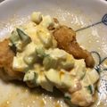 ひまりゆ！'s cooksnap of when they made 【簡単】揚げない♪基本のチキン南蛮とタレ.