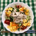 マダムスカーレット's cooksnap of when they made 豚しゃぶ冷やしサラダそうめん.