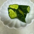 なーなちゃん's cooksnap of when they made ✿我が家の定番♬きゅうりのからし漬け✿.