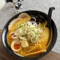 碧獅子's cooksnap of when they made 味噌カレー牛乳ラーメンおうちB級グルメ.