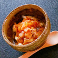 ❤️かわだん❤️'s cooksnap of when they made 柿ヨーグルト☆きなこと黒蜜で♪.