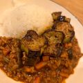 ミルまめ's cooksnap of when they made ■簡単♪茄子と豚ひき肉のドライカレー■.