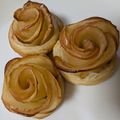 kira。's cooksnap of when they made パイシートで簡単♪アップルローズパイ.