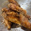 Tonko＊'s cooksnap of when they made 子どもが大好き☆手羽中甘辛焼き.
