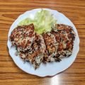 ☆魔矢☆'s cooksnap of when they made ヘルシー鶏つくねの照り焼き☆.