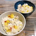 ShOkOtArO✰'s cooksnap of when they made 【農家のレシピ】さつまいもご飯.