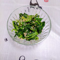 めみたん☆'s cooksnap of when they made ほうれん草の和え物.