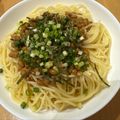 ママメイン！時々子供's cooksnap of when they made ★　激簡単♪なのに激ウマ～♪納豆パスタ★.