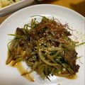 けちのしん's cooksnap of when they made もやし、豆苗、牛肉青椒肉絲風.
