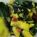 ゆま's cooksnap of when they made 梅たたききゅうり.