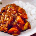 tyuya's cooksnap of when they made ＊＊ねずみん家の冷凍出来るカレー＊＊.