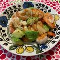 クレイプメートル's cooksnap of when they made 海老とアボカドのソテー♡白ワインに合う！.