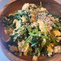 かおり 佐藤's cooksnap of when they made 脱・炒め物♪ほうれん草と卵のサラダ.