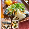 フジぽん's cooksnap of when they made 鯖の焼きびたし　with　玉葱＆人参♪.