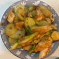 あーどぅん's cooksnap of when they made じゃがいも・ささみ・しめじバター醤油炒め.