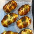 パインクリームソーダ's cooksnap of when they made どんぐりのちくわパン完全版♪追記有り.