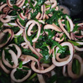 桜ＰＩＧ's cooksnap of when they made いかとにらのバター醤油炒め.