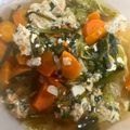 紫陽花2020's cooksnap of when they made ホッとするね♪キャベツと鶏ミンチのスープ.