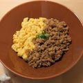 あづぺったん's cooksnap of when they made ご飯がすすむ🐾鶏そぼろ丼.