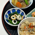 にきけん's cooksnap of when they made ほうれん草とちくわの海苔和え.