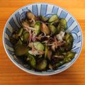 ｅｋ４'s cooksnap of when they made ナスとキュウリの酢の物♪.