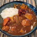 あーこ姐's cooksnap of when they made カレーライス桃ラーのっけ.