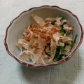 ﾁｲﾁｬﾝﾏﾏ's cooksnap of when they made 春菊とえのきのおひたし.
