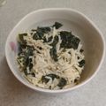 クック8MGGJ5☆'s cooksnap of when they made レンジで簡単☆切干大根とワカメのサラダ。.