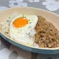 まこさんど's cooksnap of when they made 簡単♡玉ねぎと豚ひき肉の麻婆丼♡.
