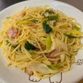 クリちゃん0309's cooksnap of when they made ネギ塩レモンパスタ.