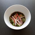 WOODs´'s cooksnap of when they made もずく酢ときゅうりカニかま酢のもの.