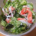 ももちゃんまこちゃん's cooksnap of when they made コレが黄金比！きゅうりとワカメの酢の物☆.